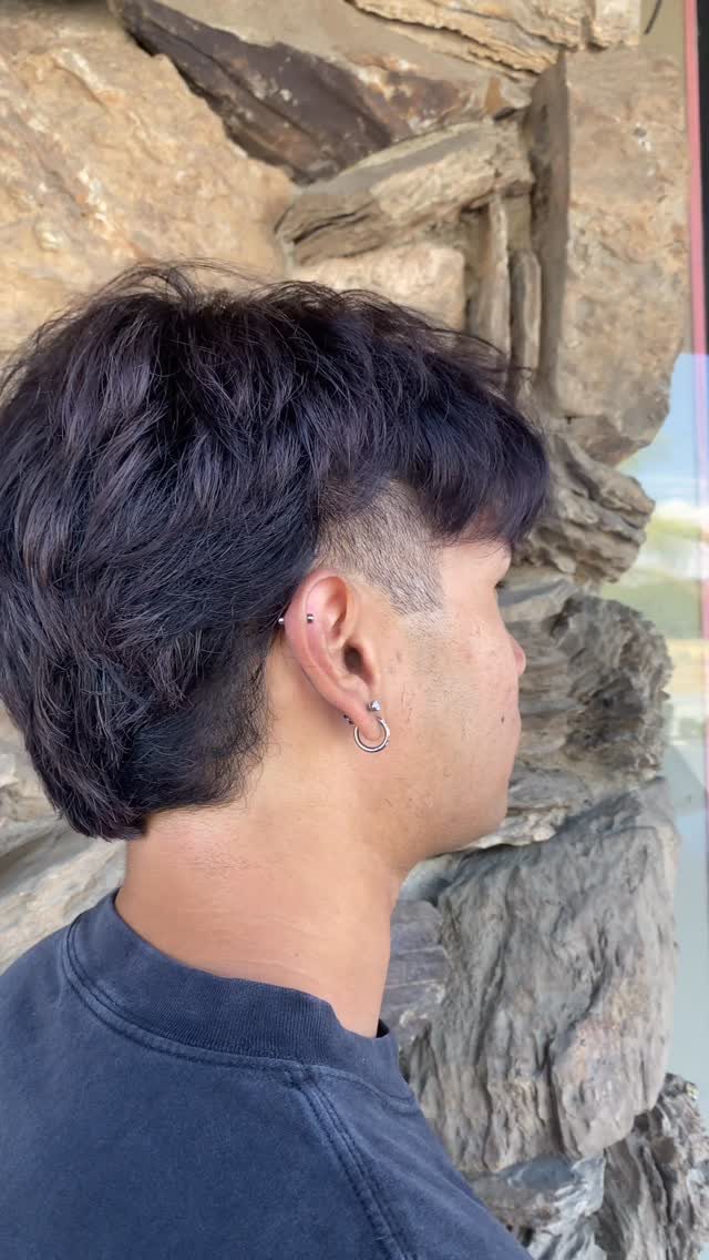 Modern mullet with a toner refresh